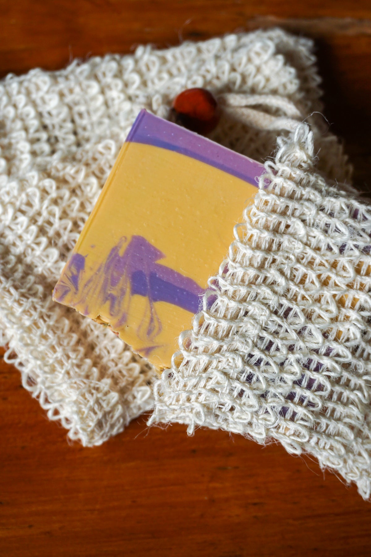 Organic Sisal Soap Saver Bag