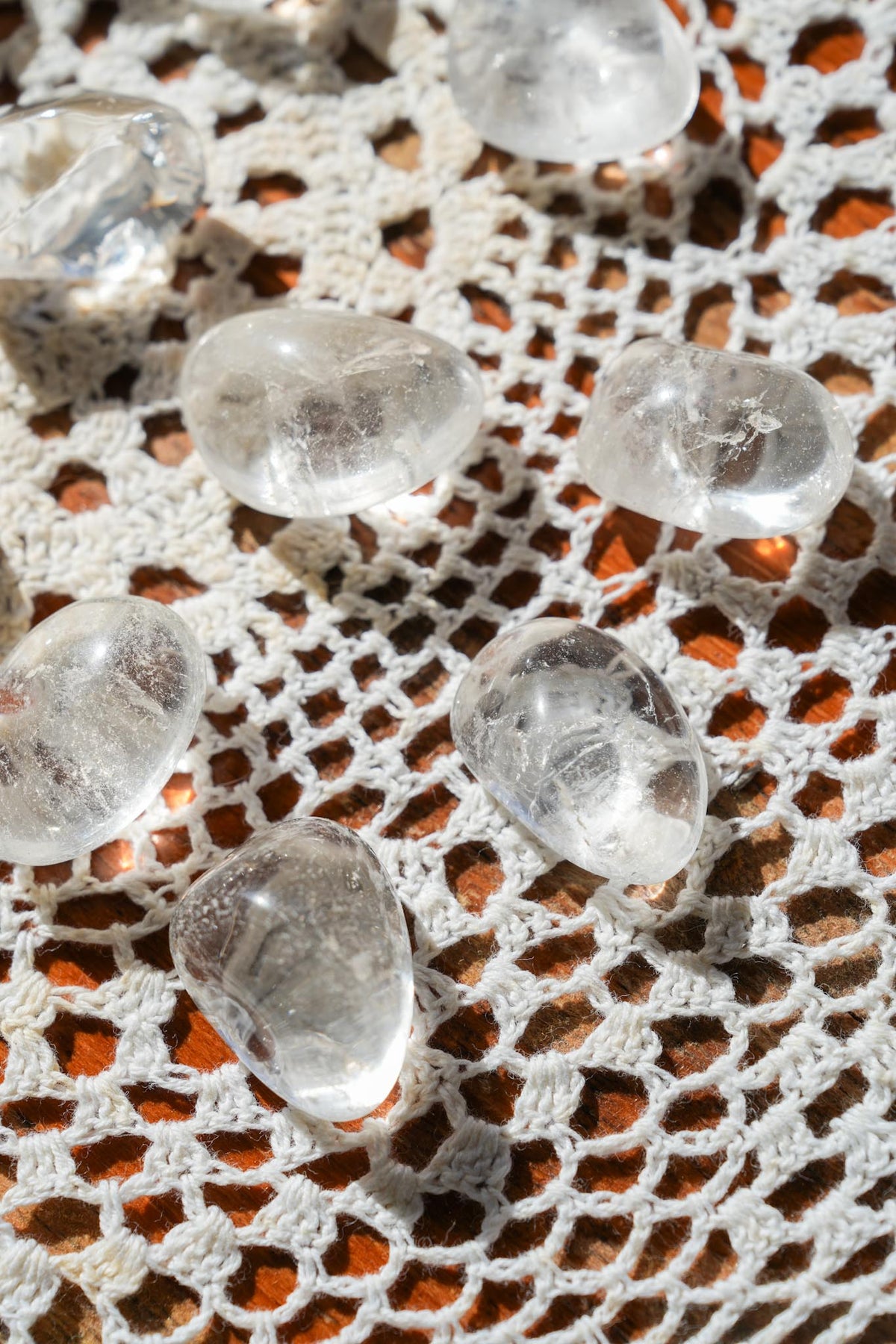 Clear Quartz Tumble
