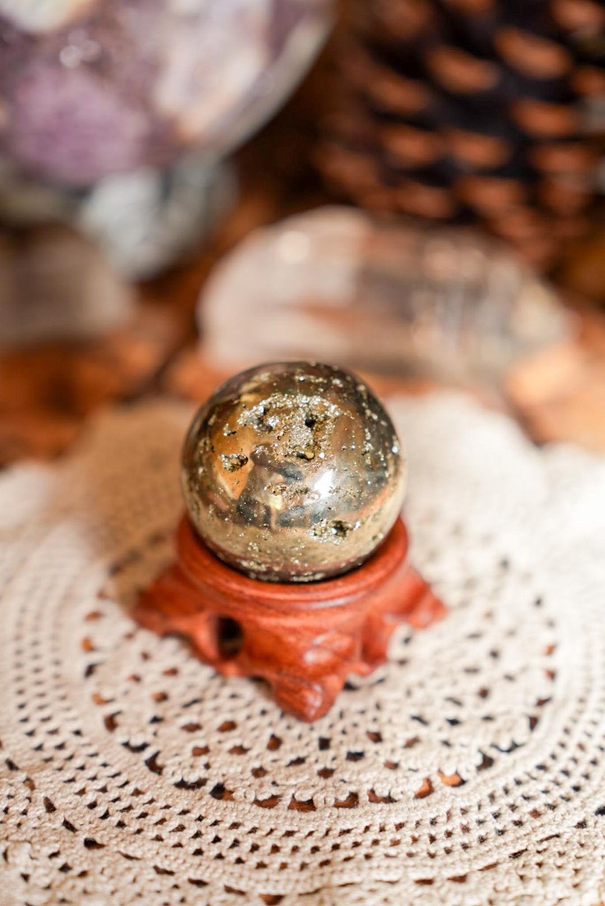 Pyrite Sphere
