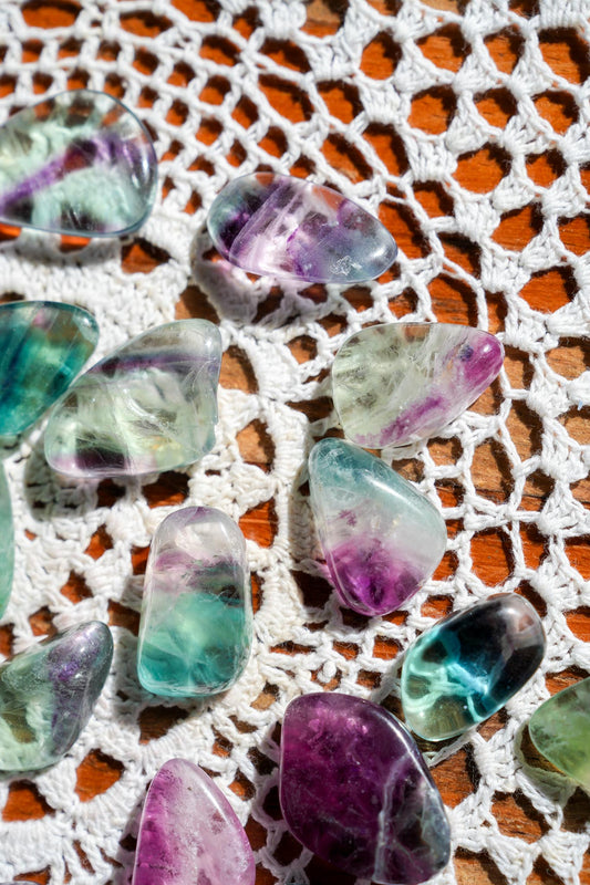 Fluorite Tumble
