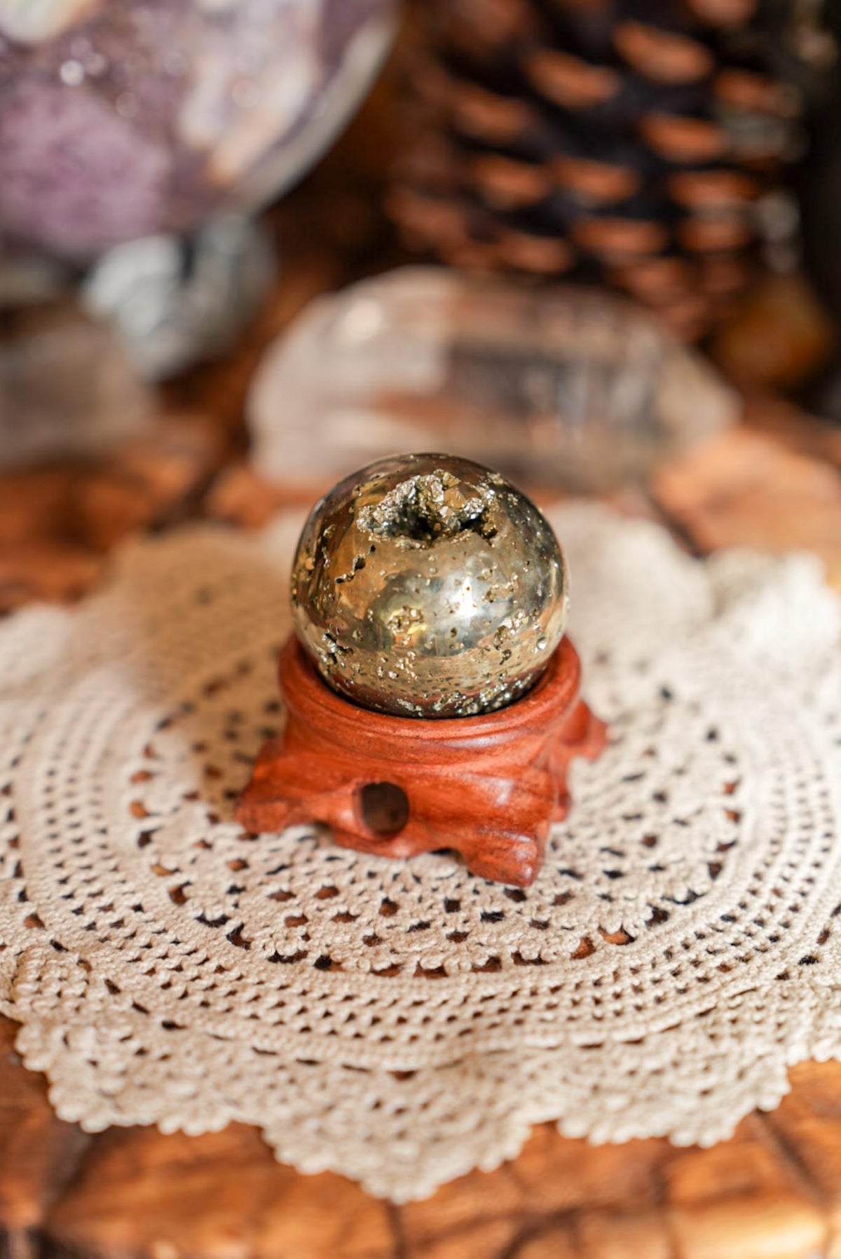 Pyrite Sphere