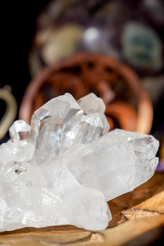 Clear Quartz Cluster