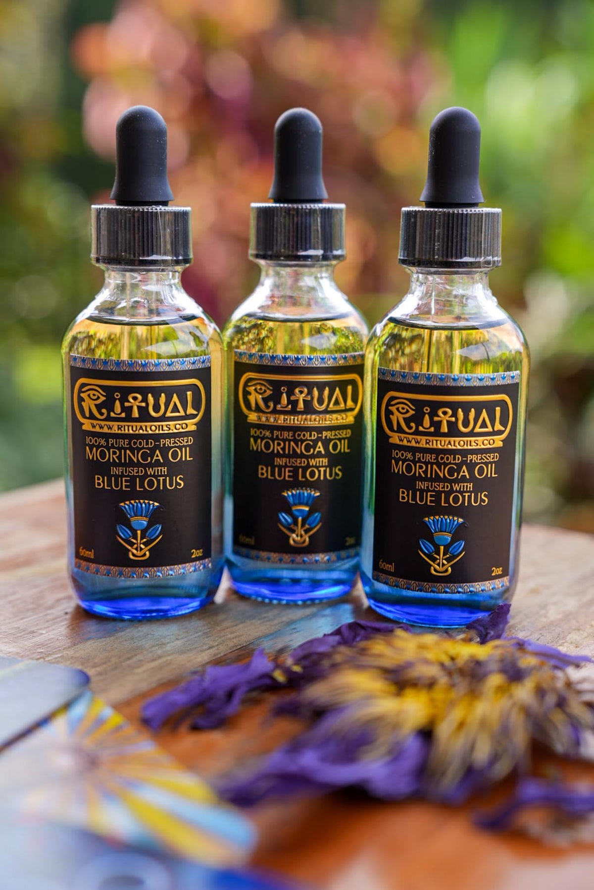 Blue Lotus & Pure Cold Pressed Moringa Ritual Oil Facial & Body