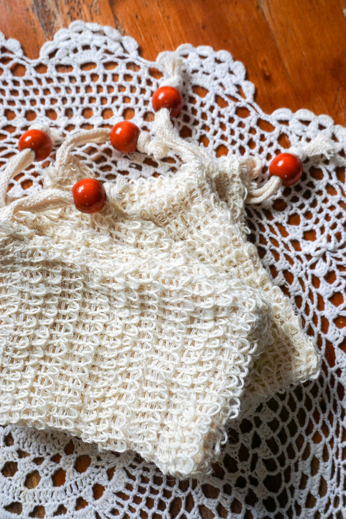 Organic Sisal Soap Saver Bag