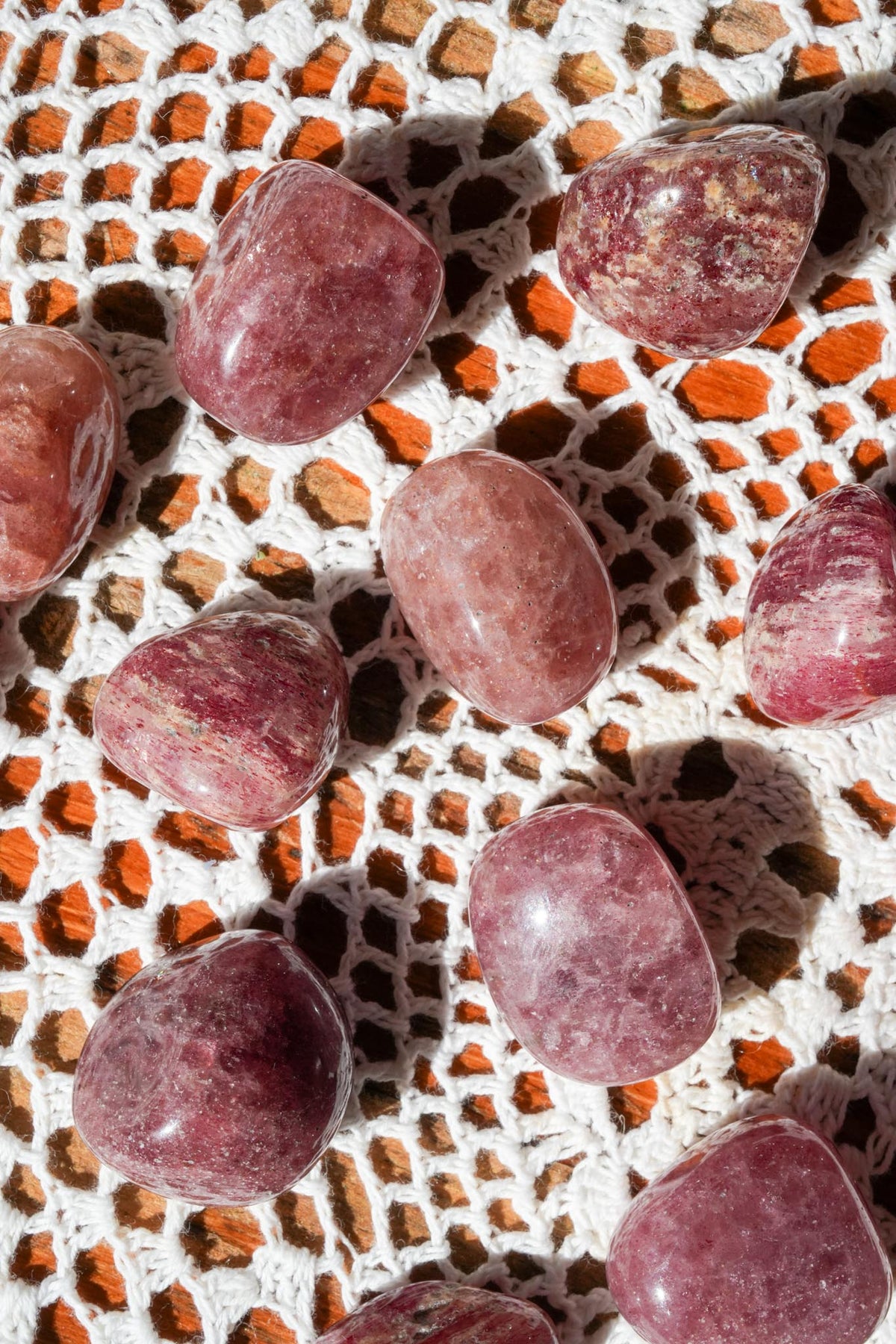 Strawberry Quartz Tumble