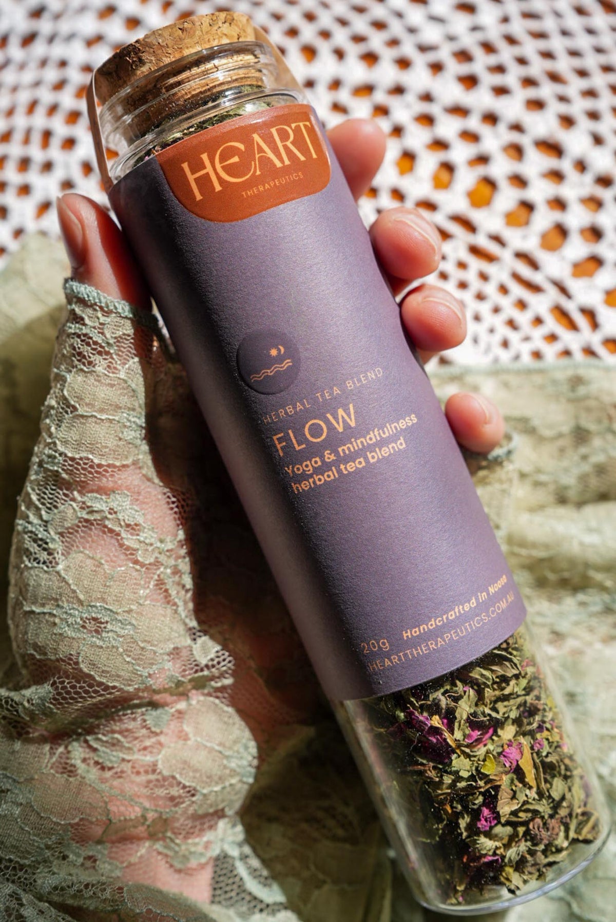 Flow Yoga & Post Workout Organic Herbal Wellness Tea Blend