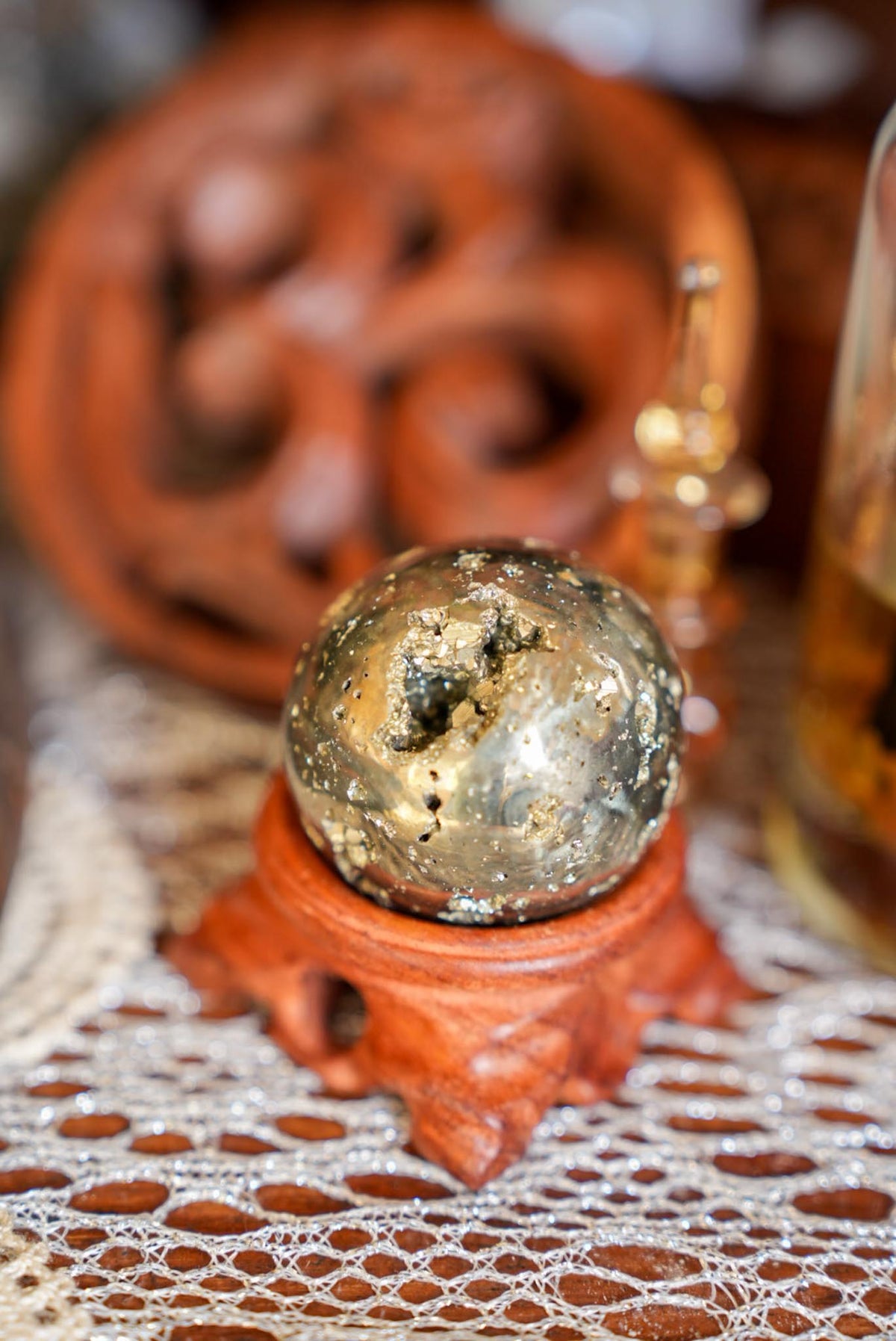 Pyrite Sphere