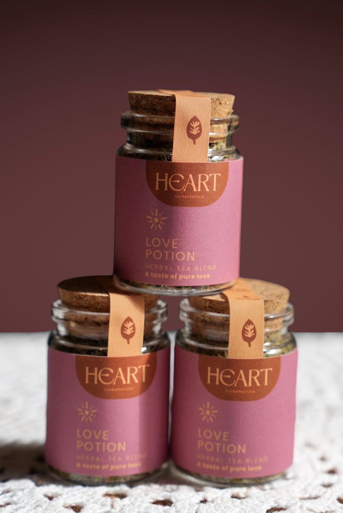 Love Potion Organic Herbal Wellness Tea Blend Mini Taster