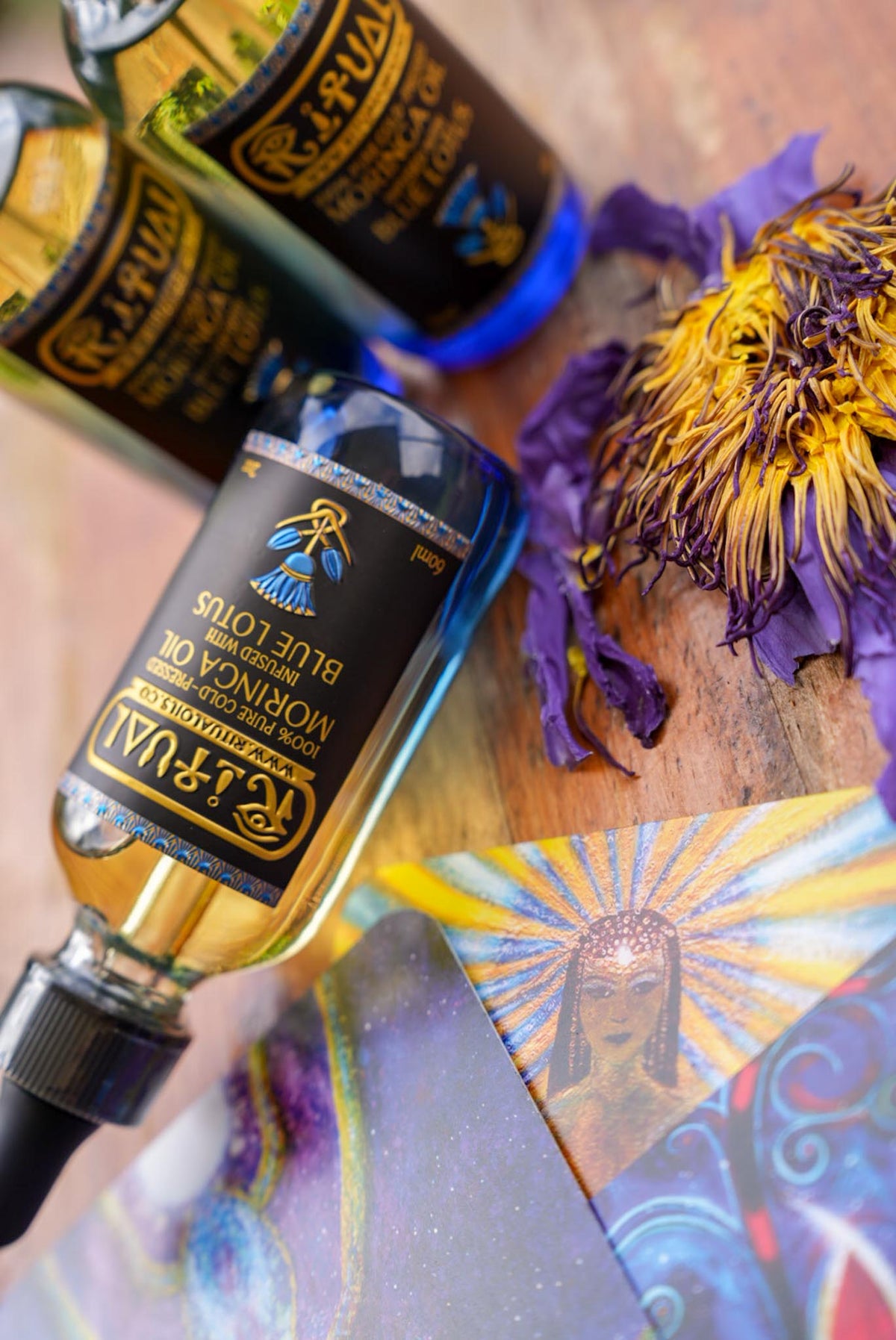 Blue Lotus & Pure Cold Pressed Moringa Ritual Oil Facial & Body