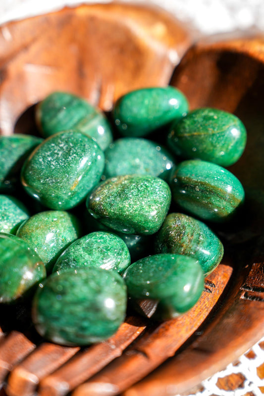 Fuchsite Tumble