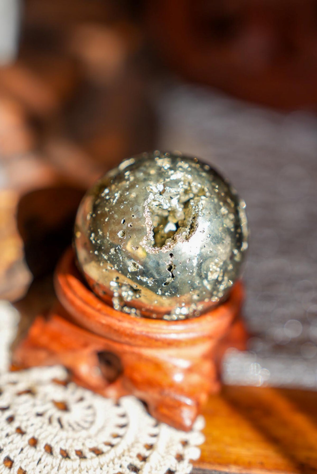 Pyrite Sphere