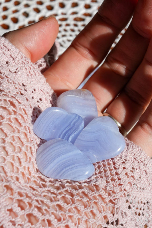 Blue Lace Agate Tumble