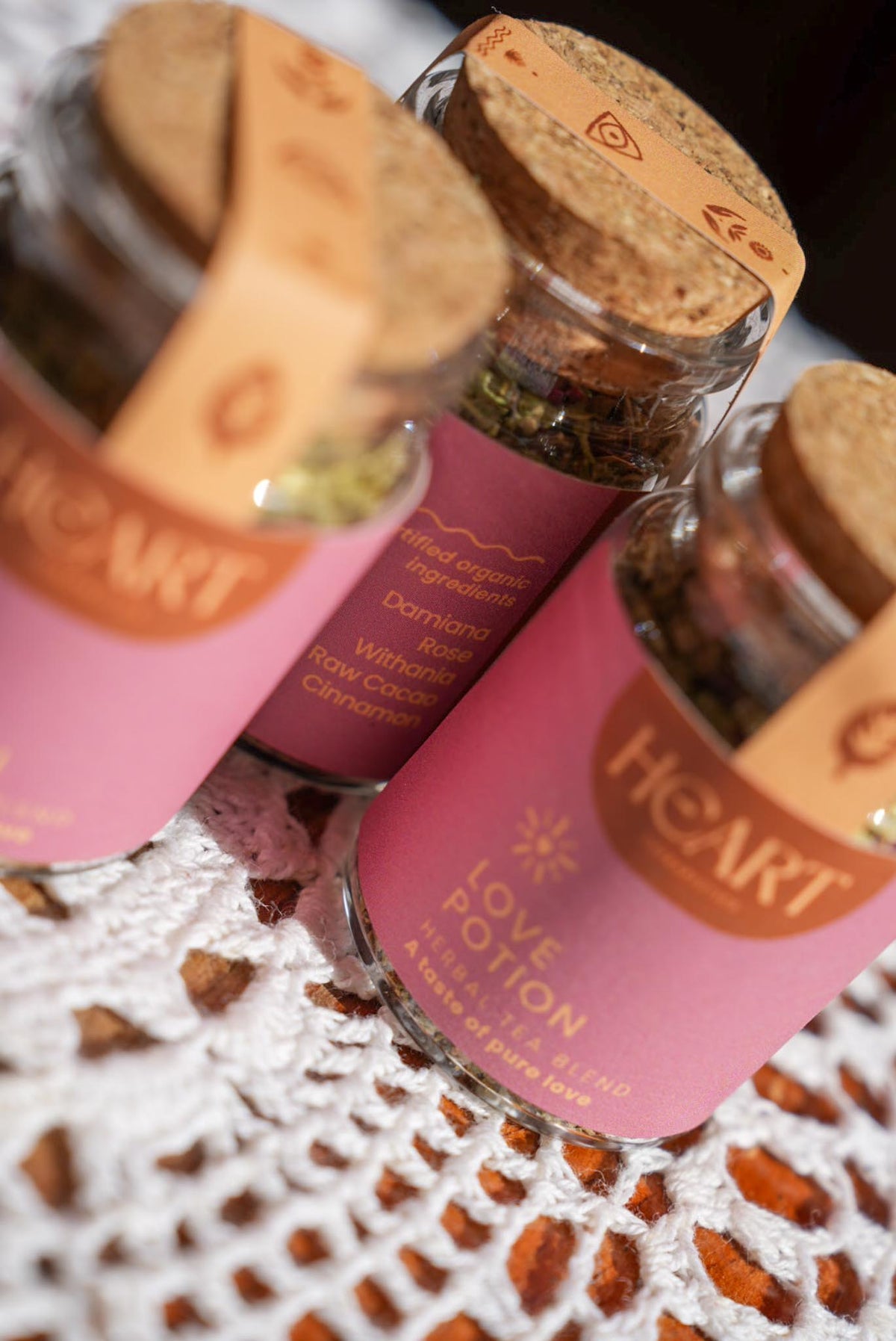 Love Potion Organic Herbal Wellness Tea Blend Mini Taster