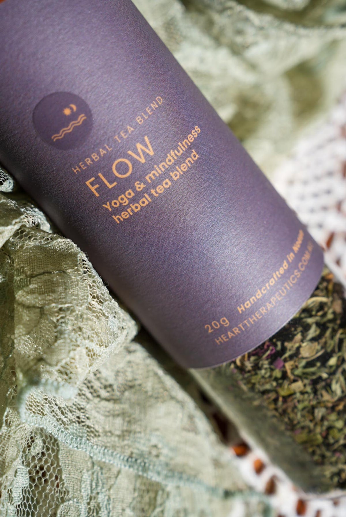 Flow Yoga & Post Workout Organic Herbal Wellness Tea Blend