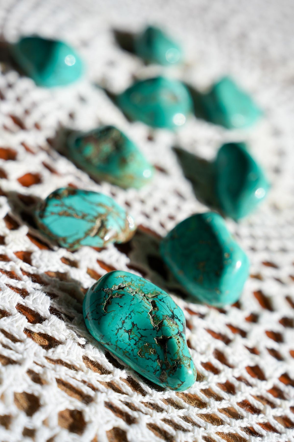 Turquoise Howlite Tumble