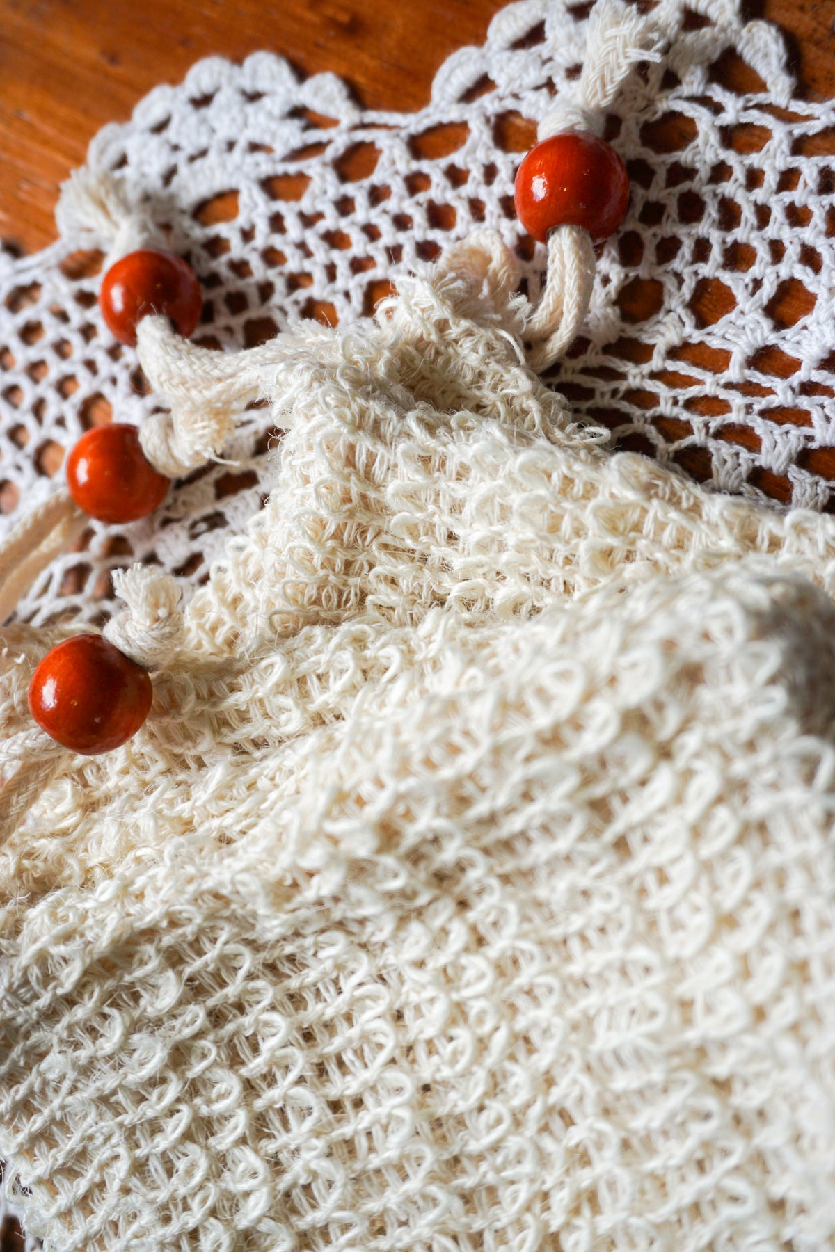 Organic Sisal Soap Saver Bag