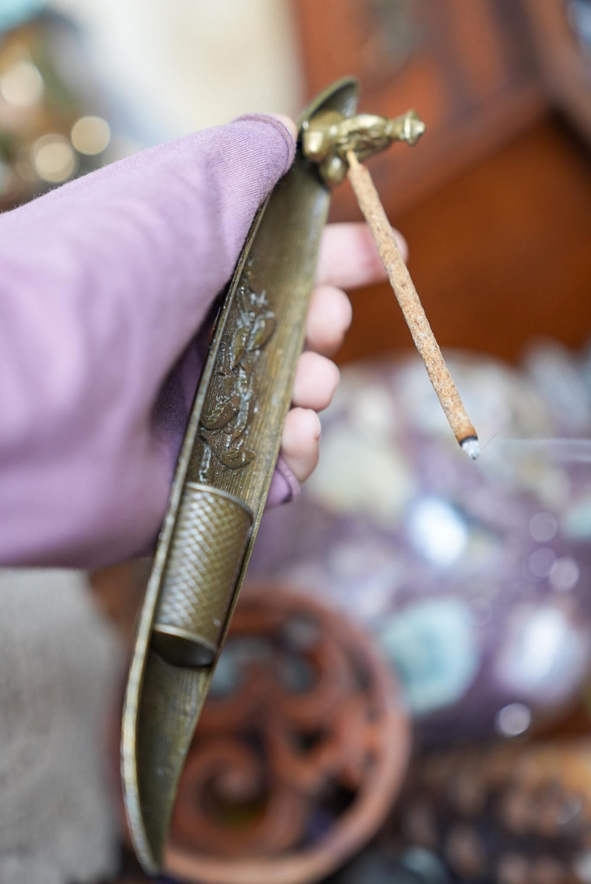 Fisherman Boat Incense Holder