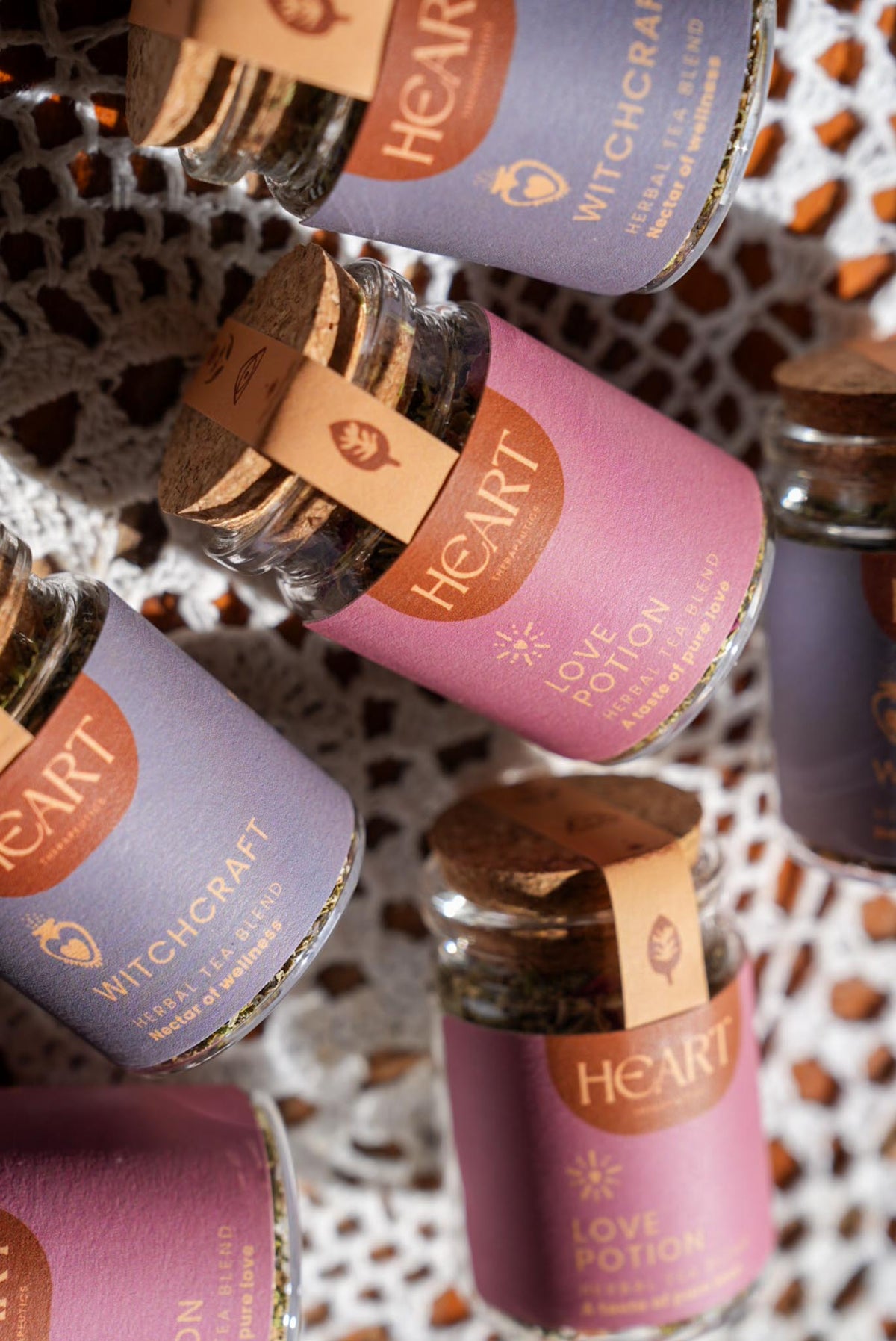 Love Potion Organic Herbal Wellness Tea Blend Mini Taster