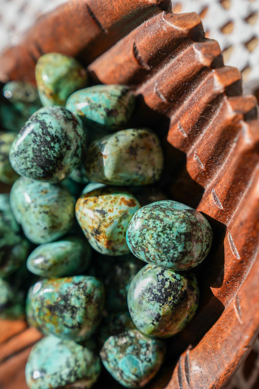African Turquoise Tumble