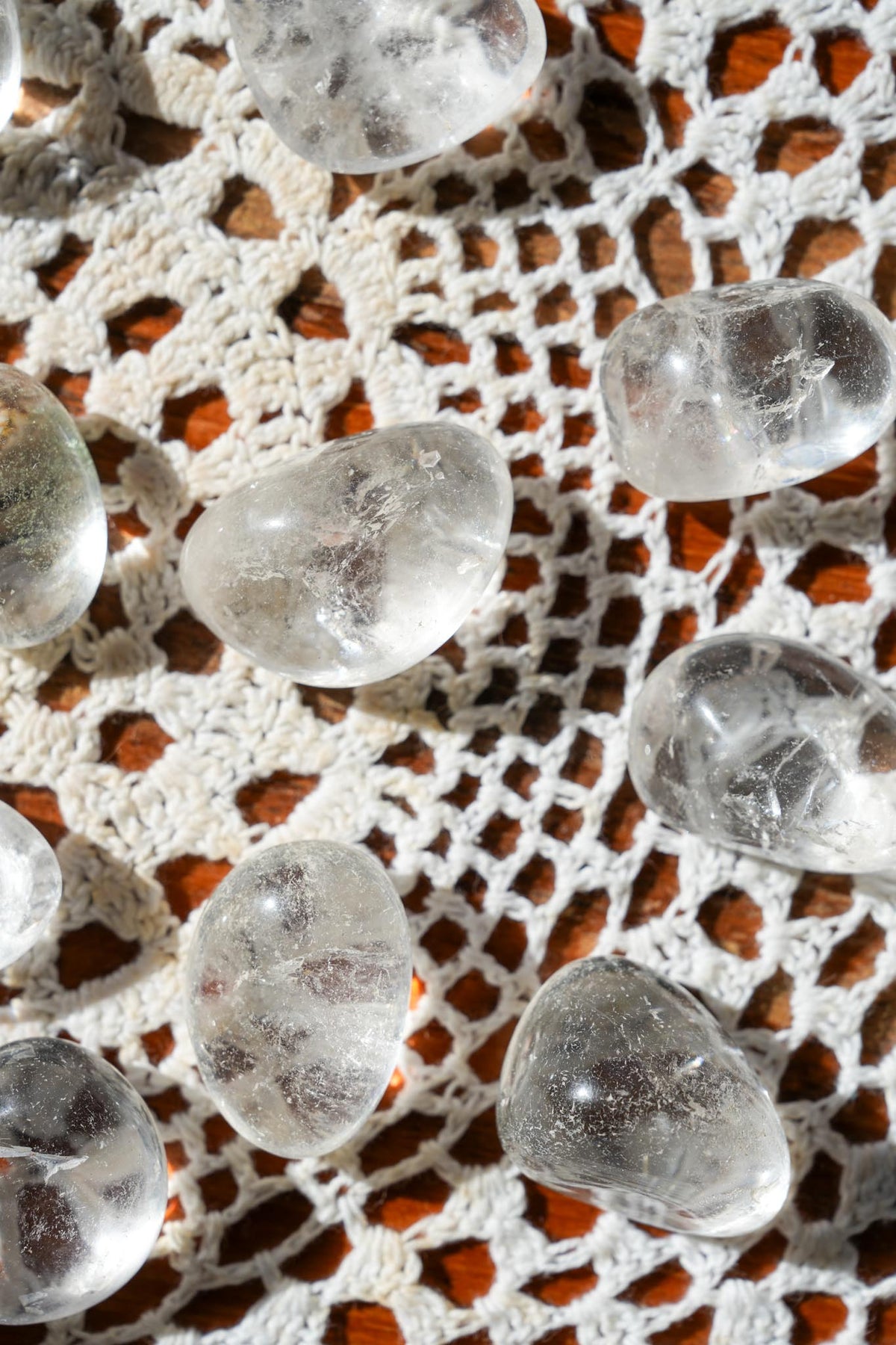 Clear Quartz Tumble