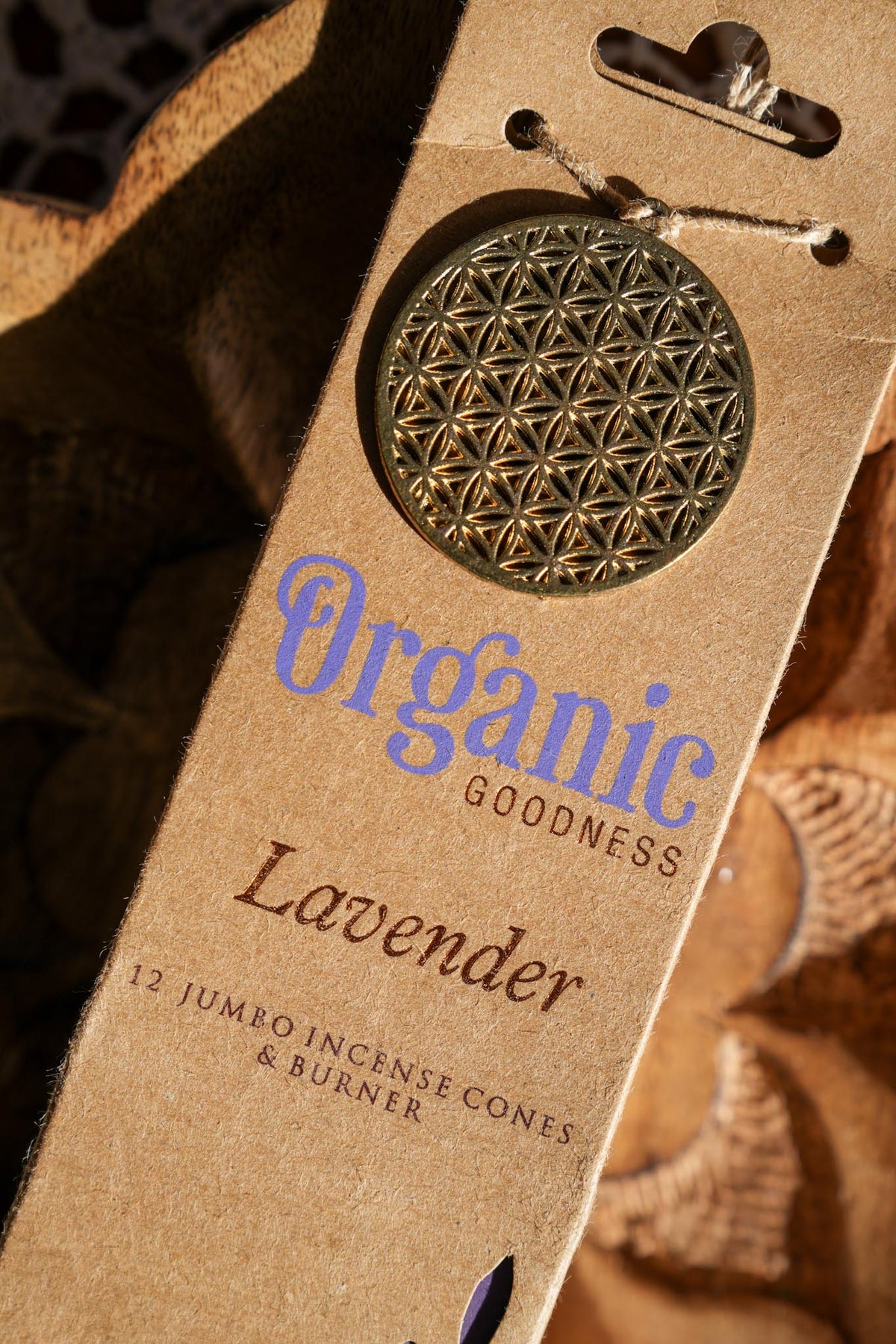 Organic Lavender Incense Cones
