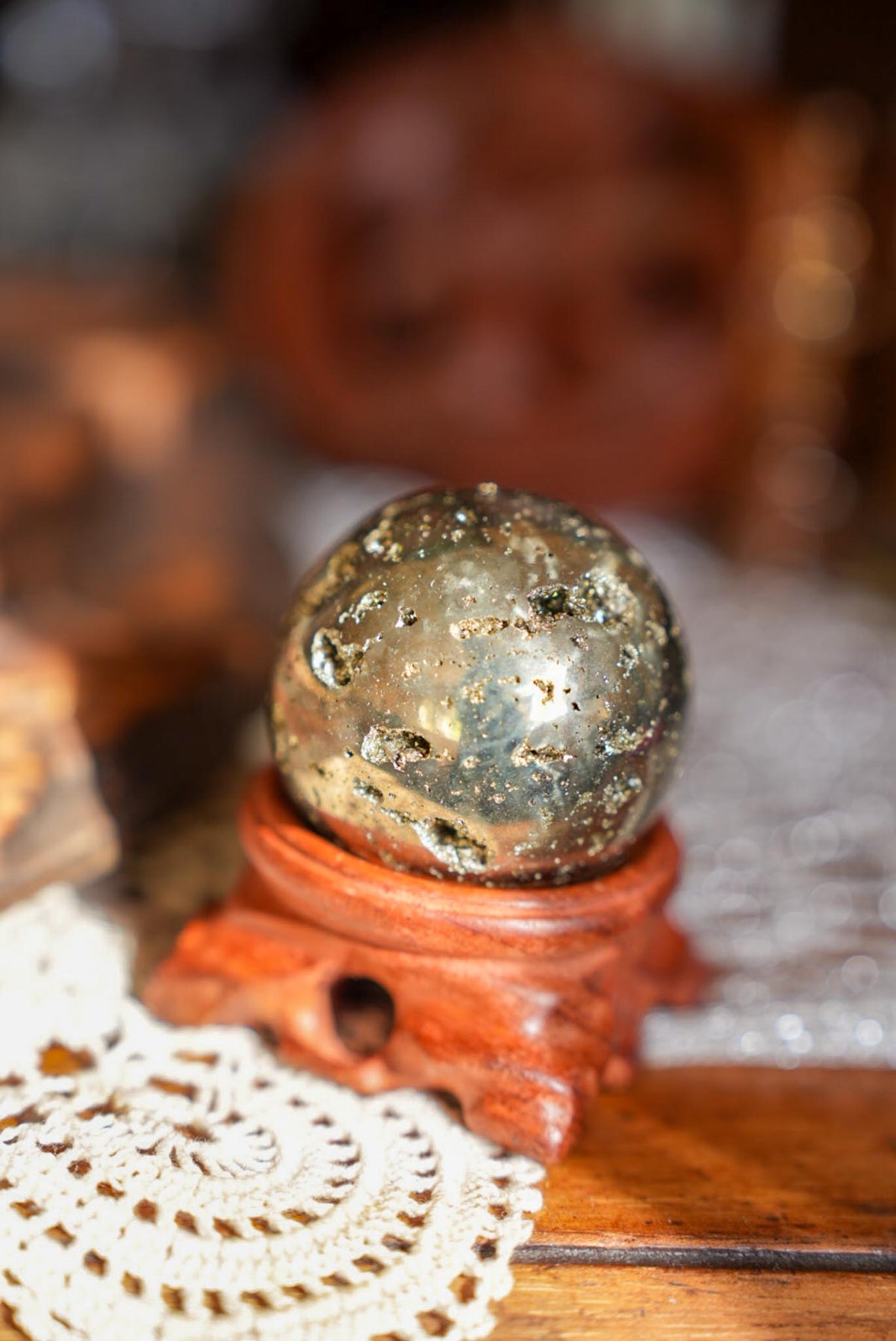 Pyrite Sphere