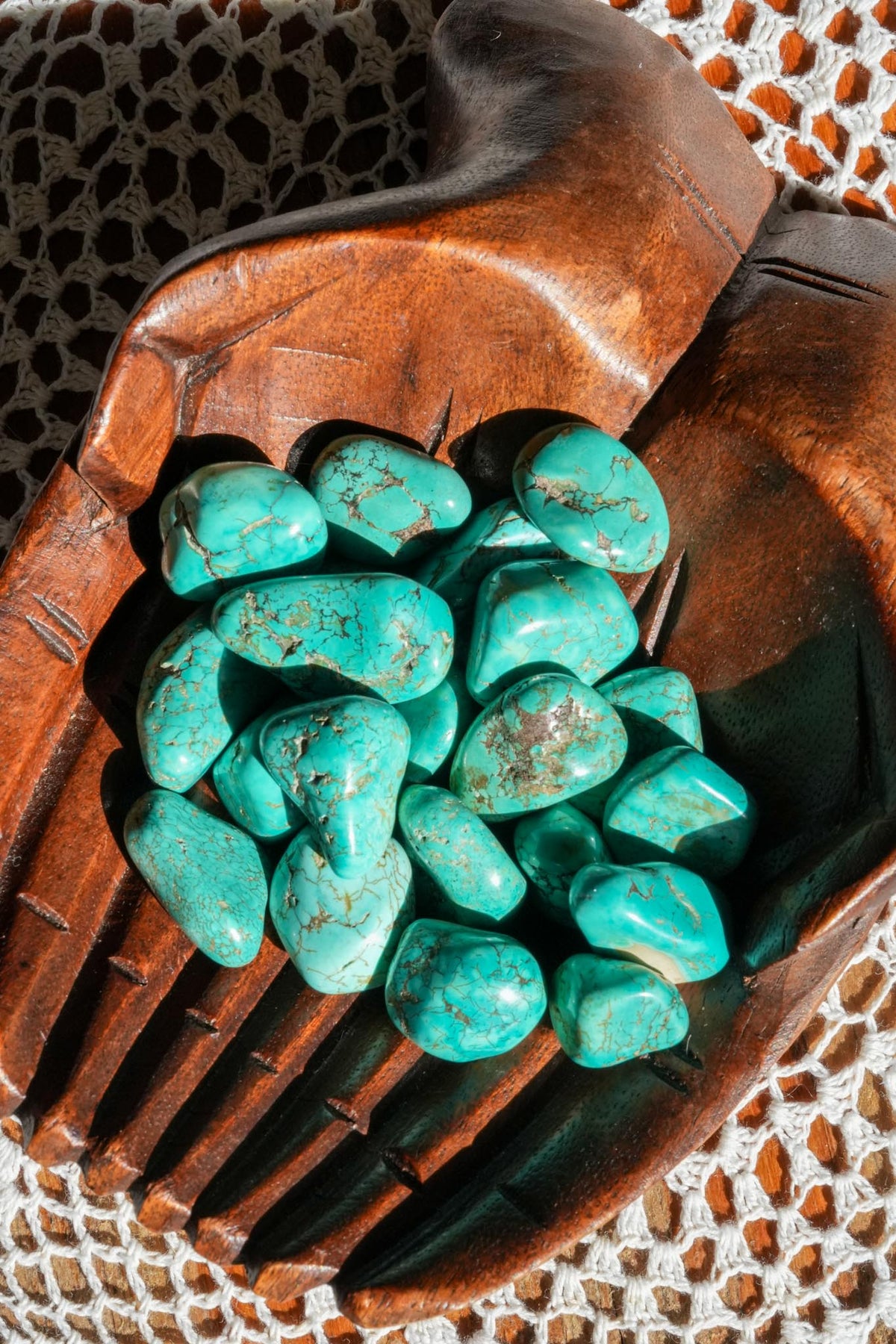 Turquoise Howlite Tumble